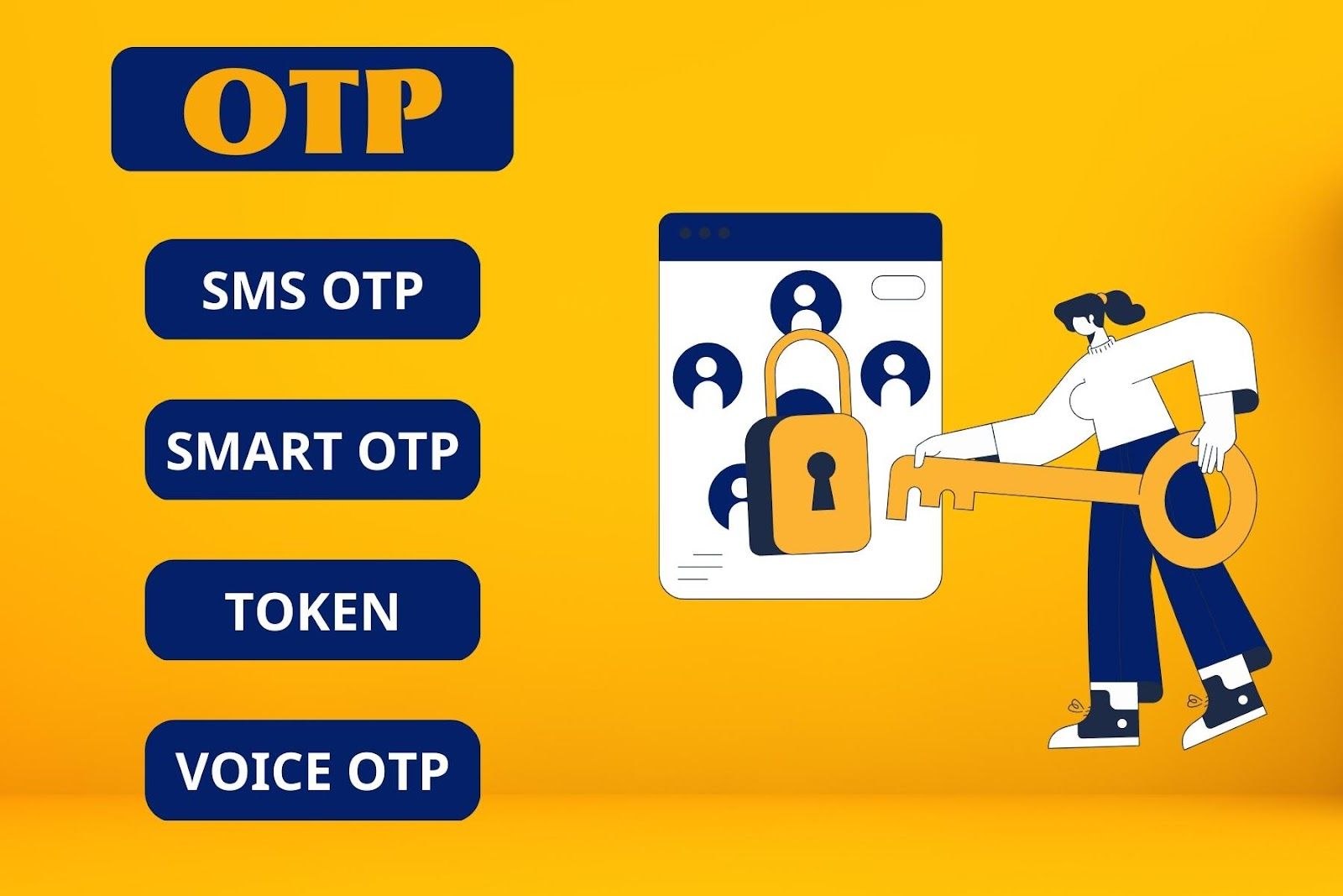 Các loại mã OTP mà ngân hàng hay sử dụng