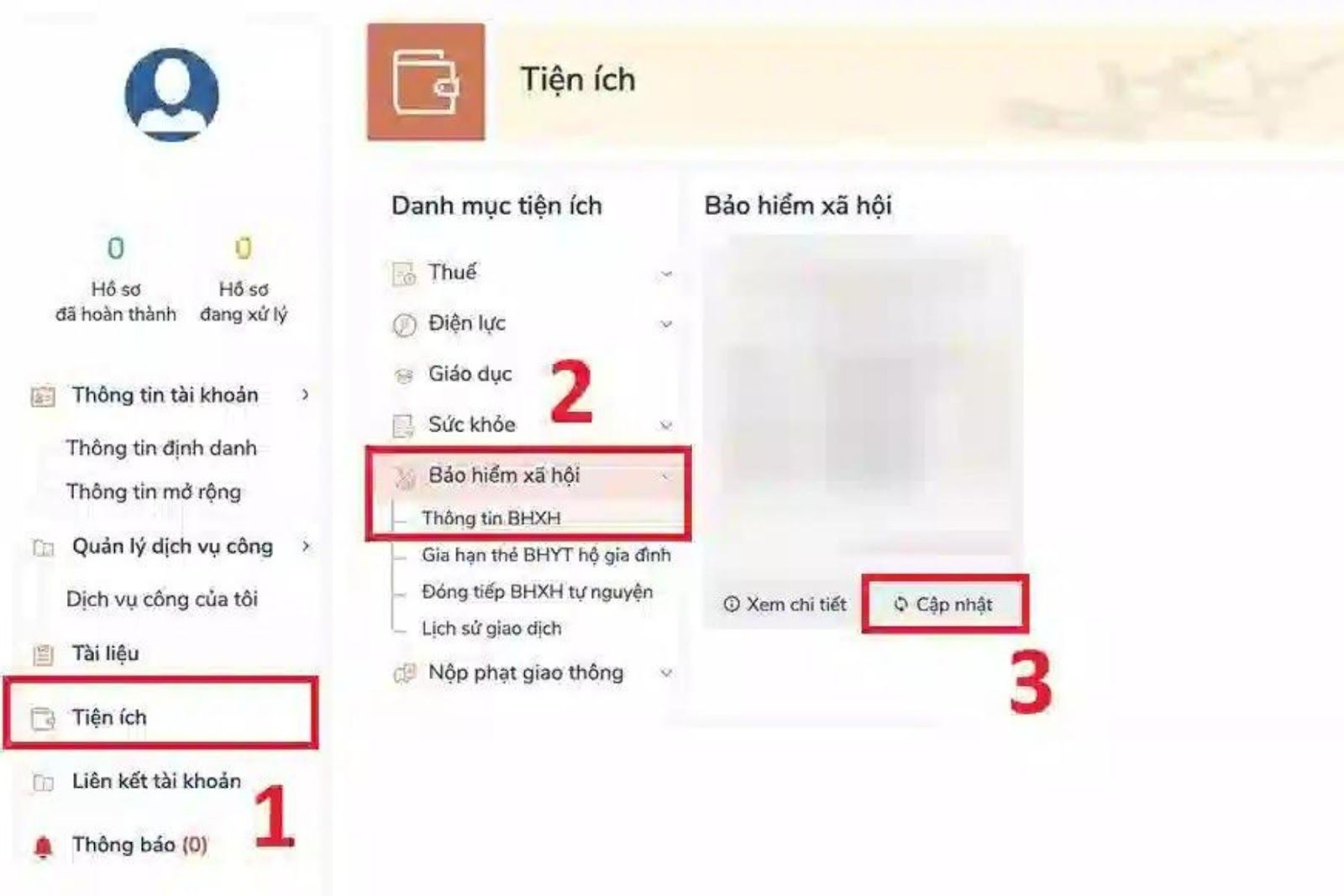Tiền hành cập nhật thông tin chính xác để được cấp lại thẻ (Nguồn: Canva)