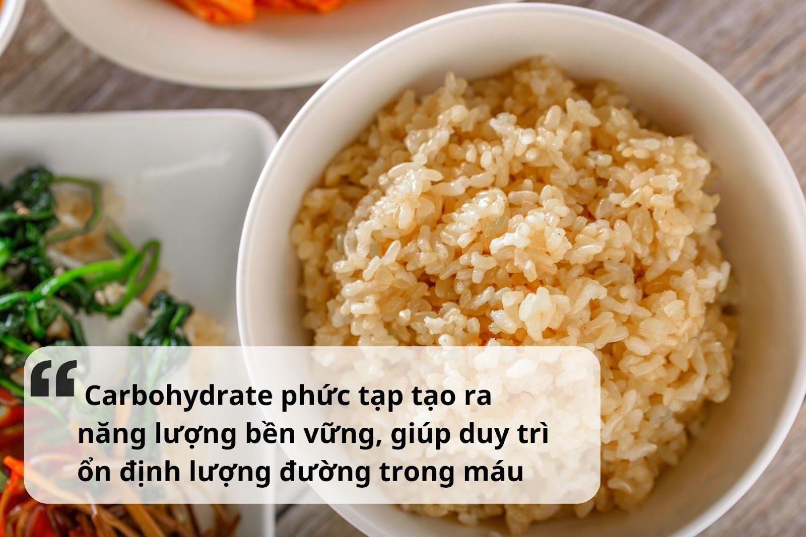 Lựa chọn thực phẩm carbohydrate phức tạo tốt cho sức khỏe *Nguồn: Canva)