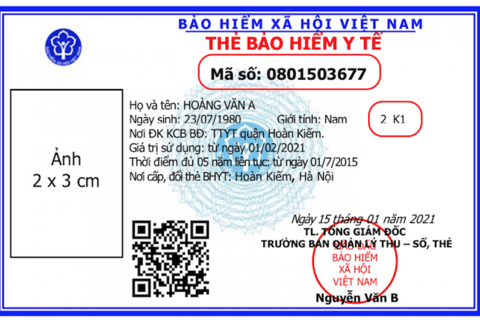 Hiểu về thông tin trên thẻ bảo hiểm y tế