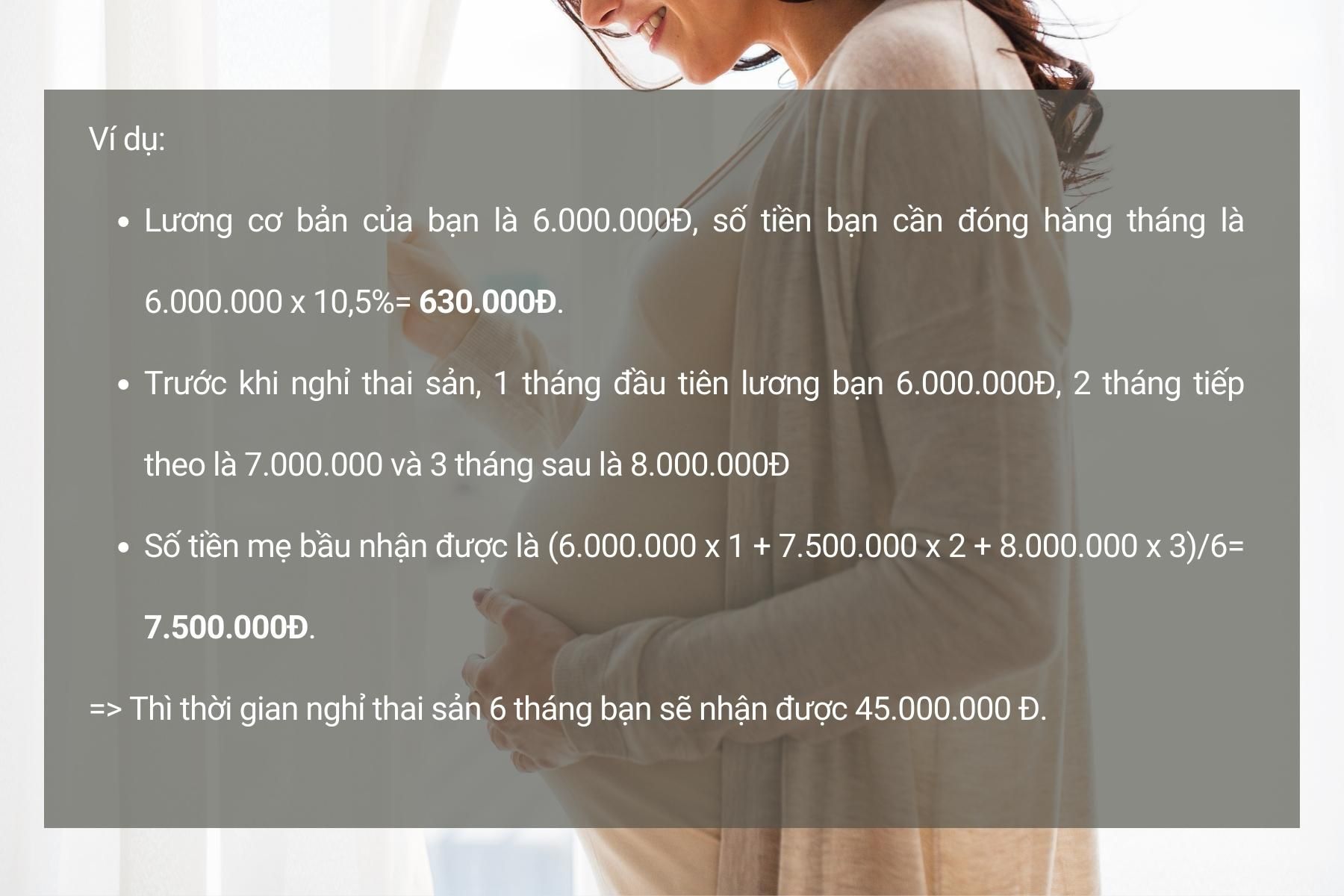 Quyền lợi thai phụ khi tham gia bảo hiểm xã hội