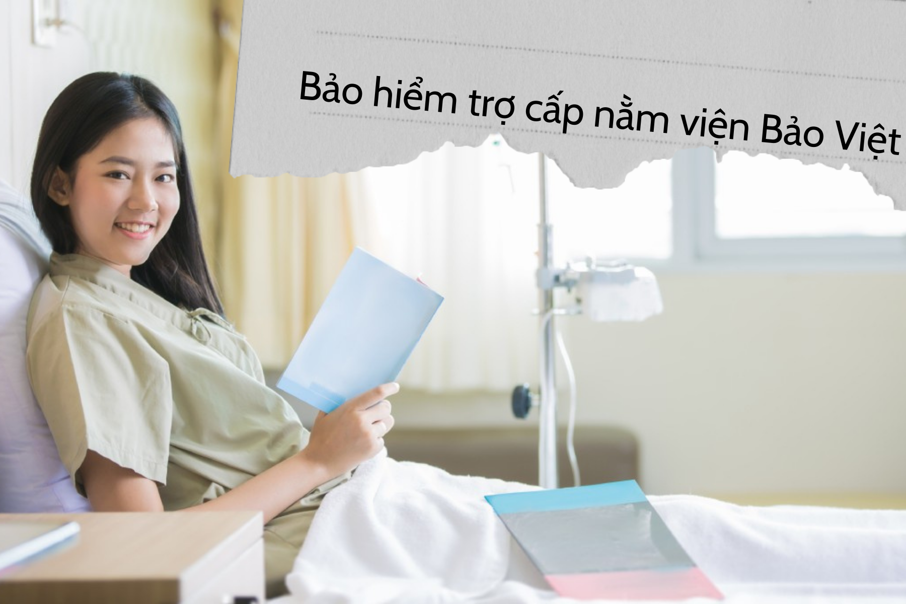Gói sản phẩm bổ trợ bảo hiểm trợ cấp nằm viện Bảo Việt.