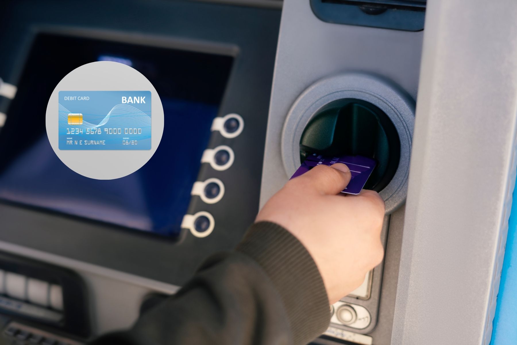 Cách rút tiền mặt tại cây ATM chi tiết và rõ ràng - Nguồn ảnh: Canva