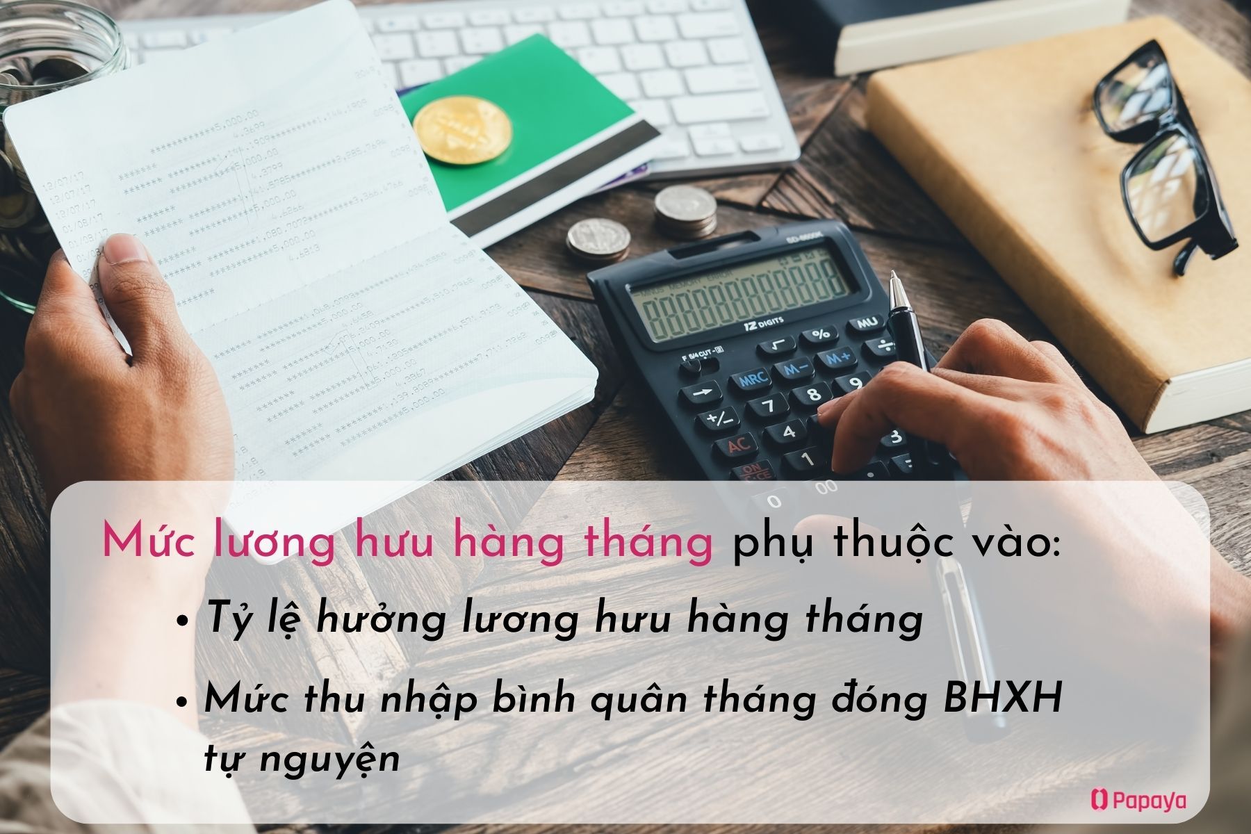 Cách tính chế độ hưu trí bảo hiểm xã hội tự nguyện