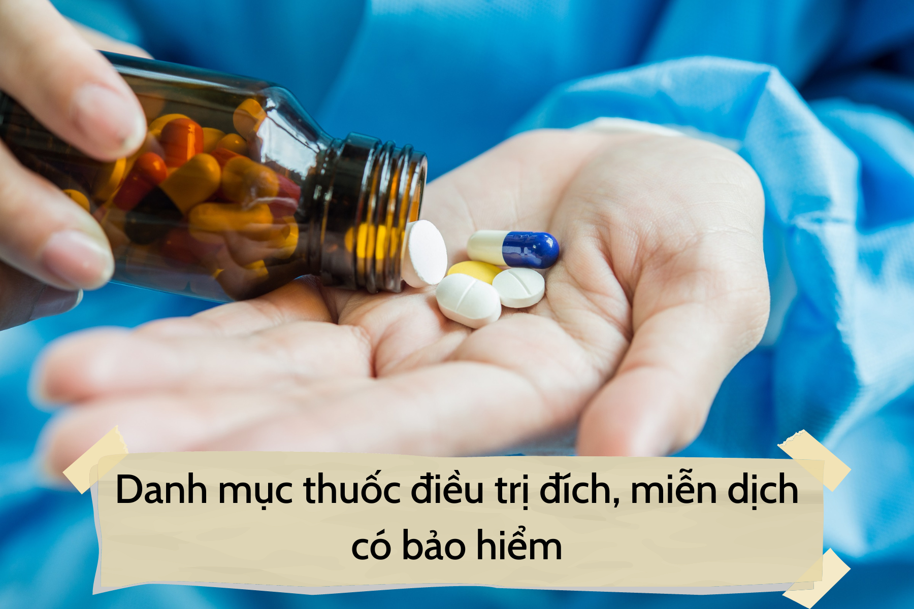 Một số thuốc điều trị đích, miễn dịch được hỗ trợ bởi Quỹ bảo hiểm y tế.