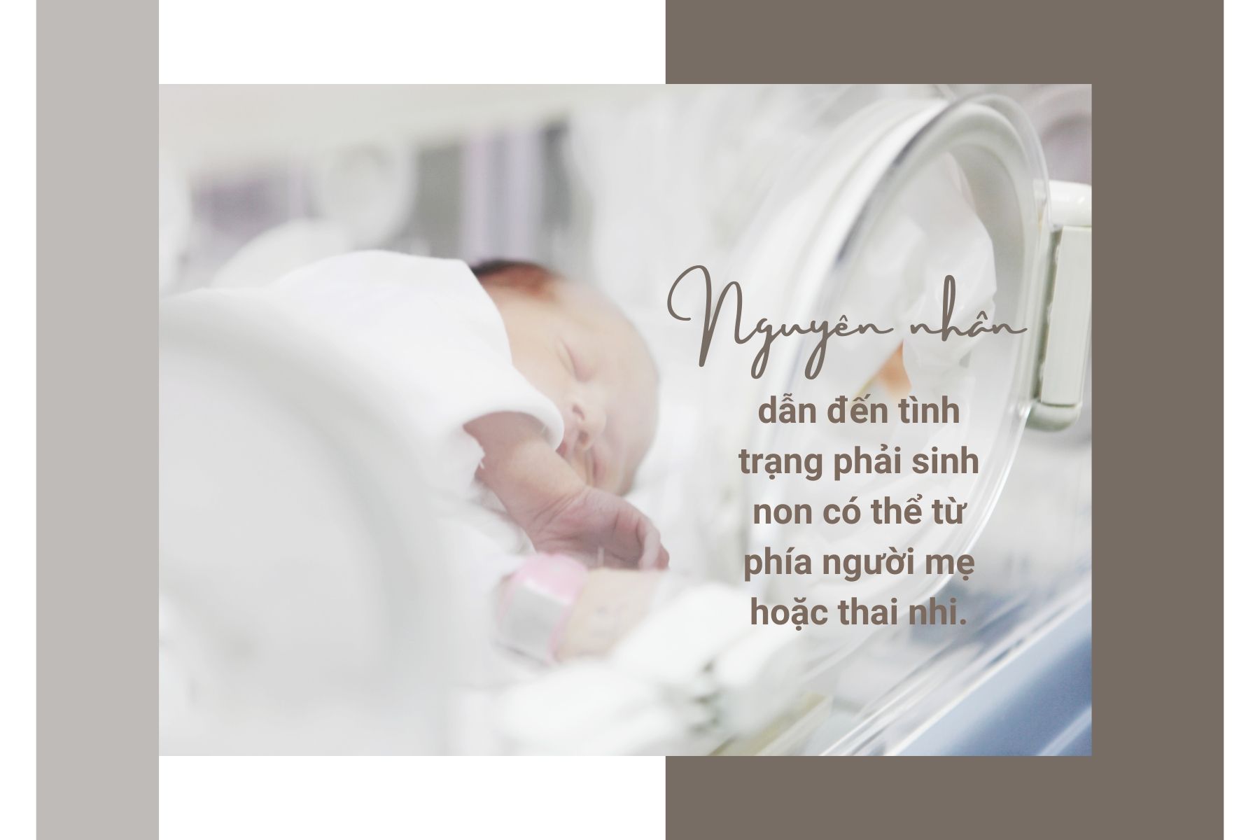 Mẹ bầu cần lưu tâm nhiều đến nguyên nhân dẫn đến đẻ non để có một thai kỳ trọn vẹn
