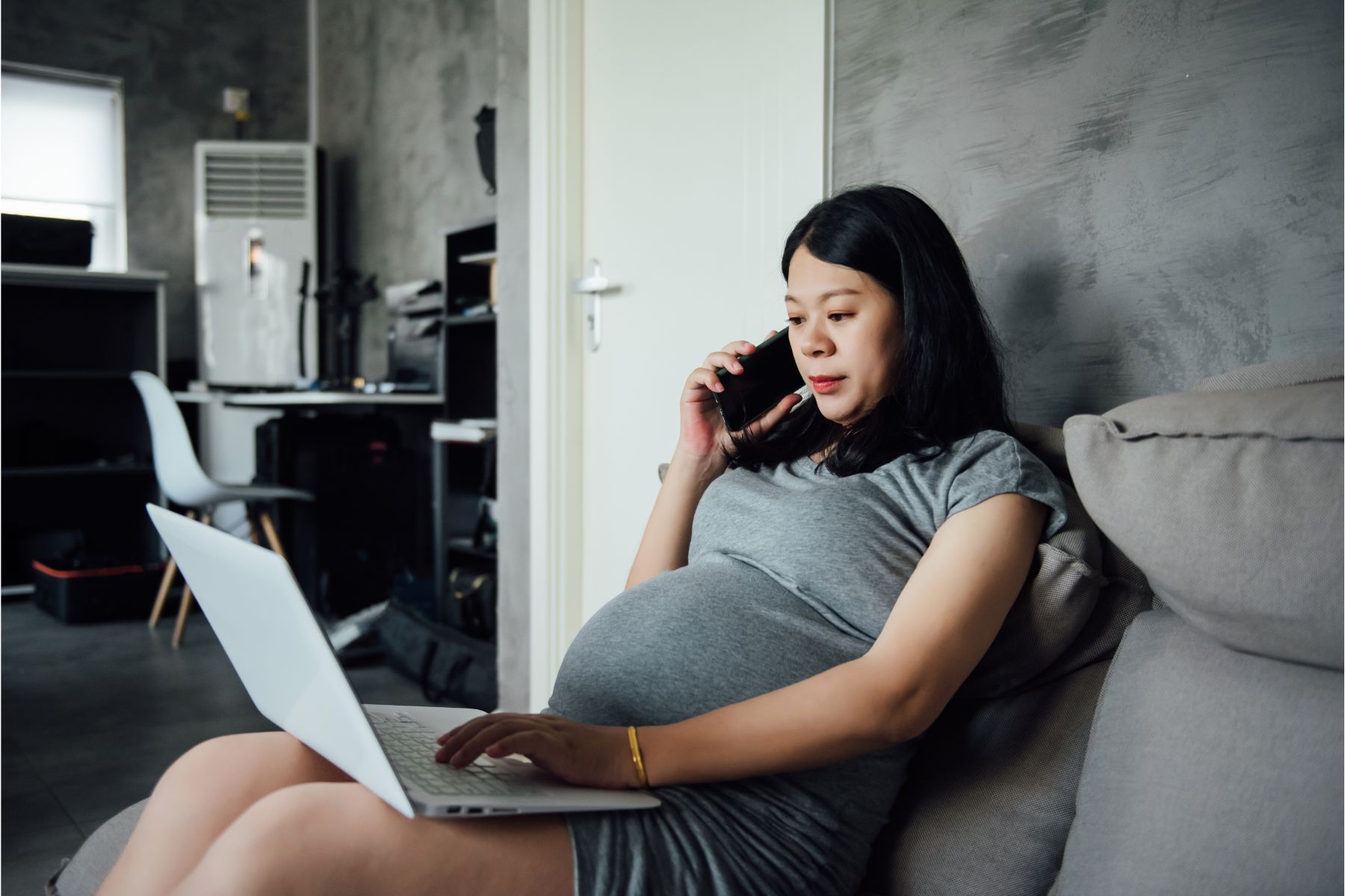 Thời gian hưởng chế độ thai sản năm 2023 - Nguồn ảnh: Canva