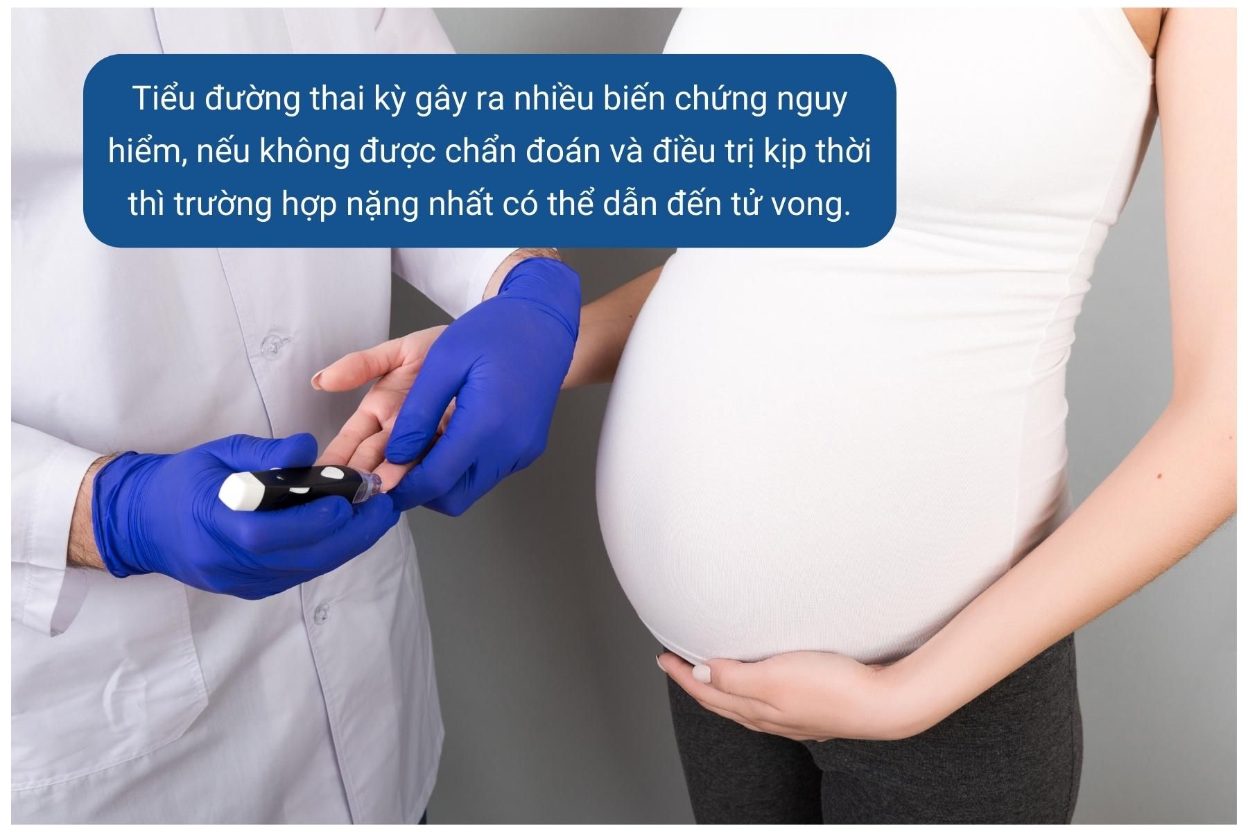 Việc xét nghiệm để đo tiểu đường thai kỳ cực kỳ cần thiết - Nguồn ảnh: Canva