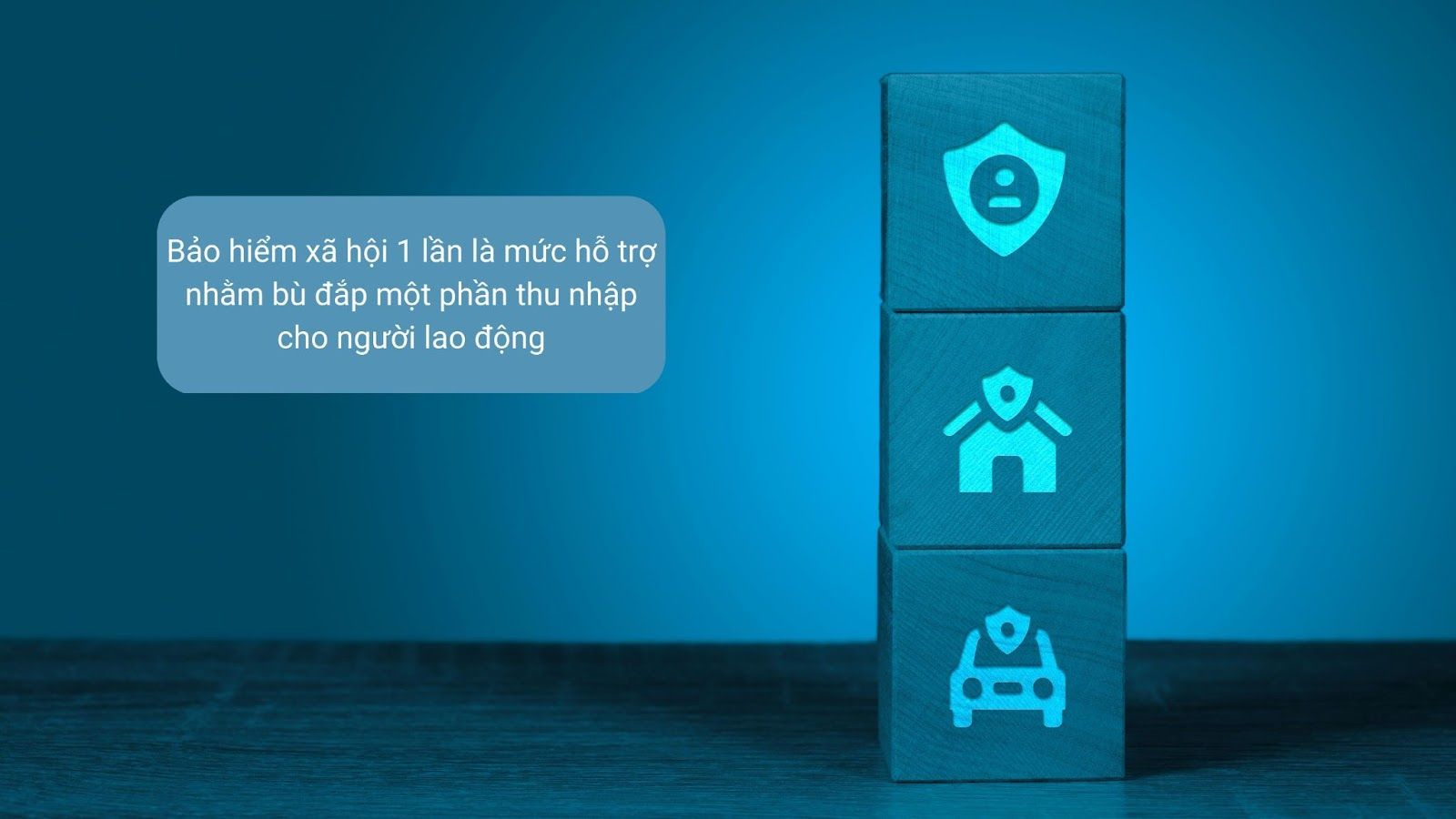 Bảo hiểm xã hội 1 lần là một mức hỗ trợ - Nguồn: Canva