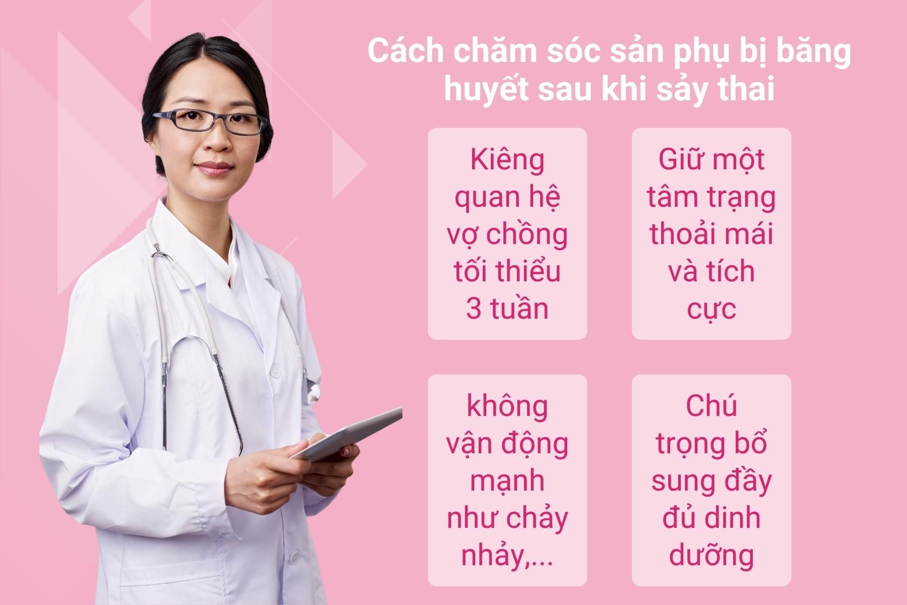 Sản phụ bị băng huyết sau khi sảy thai cần chăm sóc đặc biệt - Nguồn ảnh: Canva 