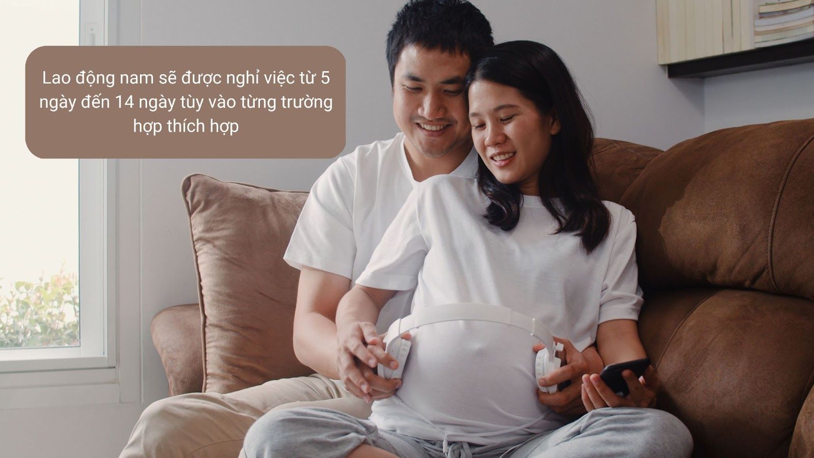 Tùy từng trường hợp lao động nam sẽ có số ngày nghỉ khác nhau - Nguồn: Canva