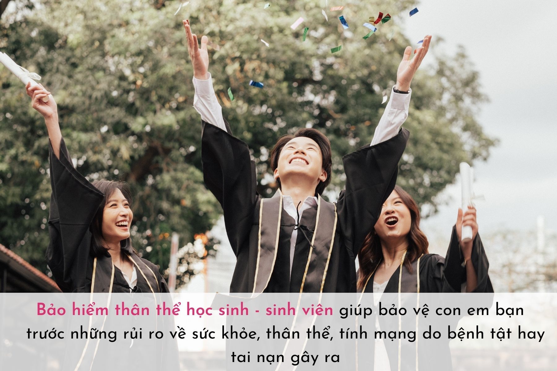 Lợi ích của bảo hiểm thân thể học sinh - sinh viên (Nguồn: Canva)