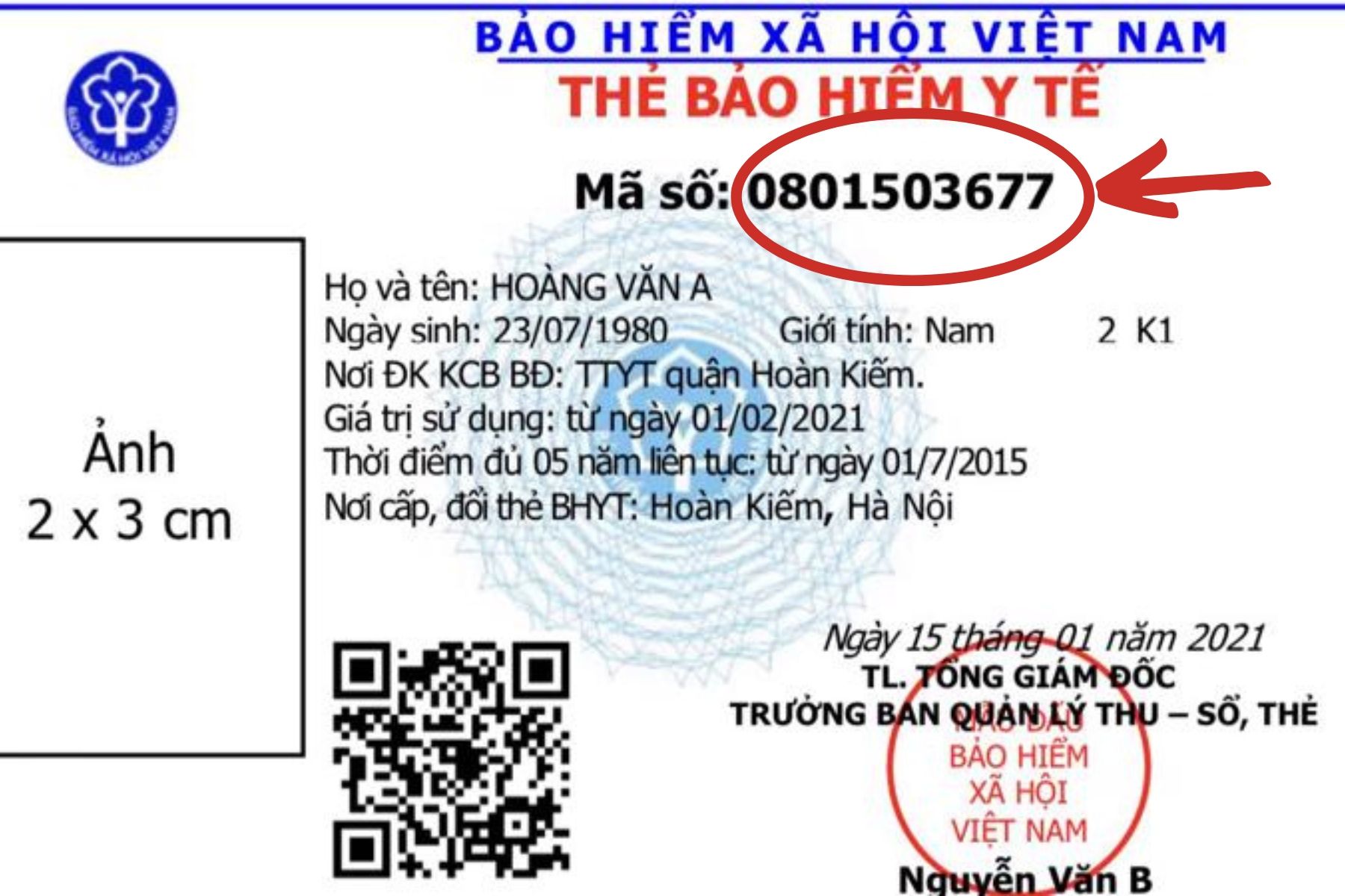 Mã số thẻ thẻ bảo hiểm y tế gồm 10 ký tự (Nguồn: Canva)