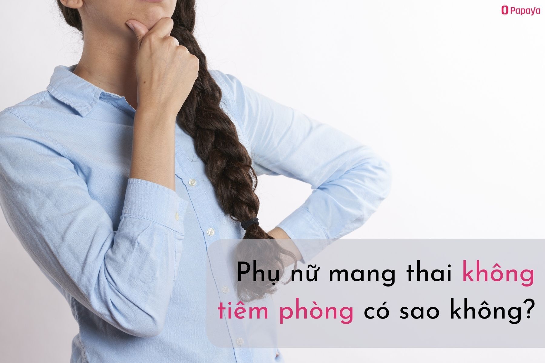 Mang thai không tiêm phòng có sao không? (Nguồn: Canva)