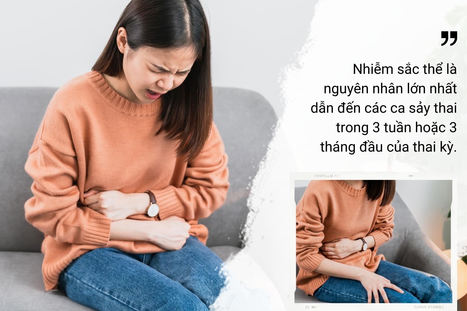 Trong nhiều trường hợp bác sĩ cũng không thể khẳng định chính xác lý do gây ra sảy thai - Nguồn ảnh gốc: Canva