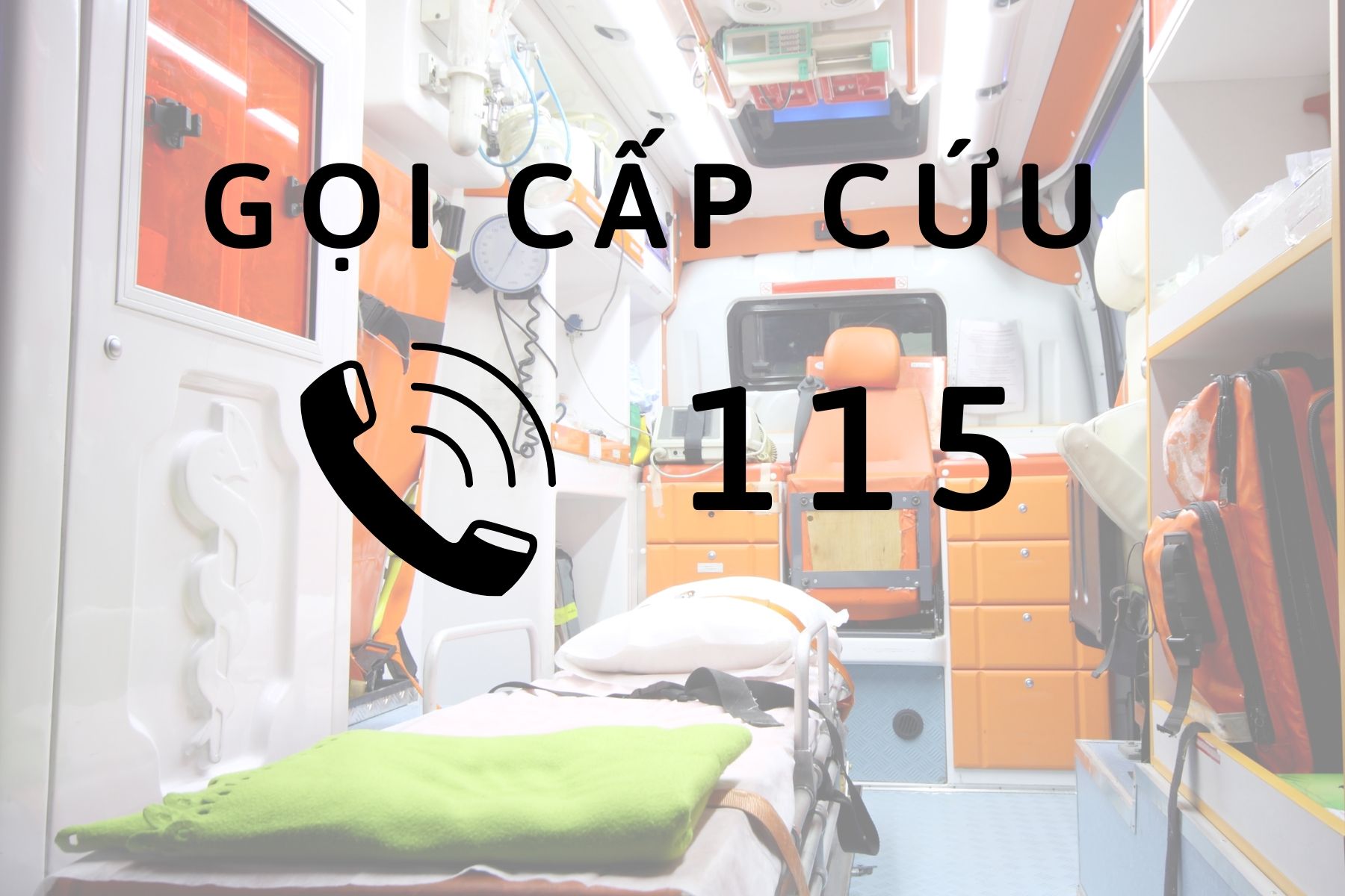 Nhanh chóng gọi cấp cứu khi phát hiện người bị đột quỵ (Nguồn: Canva)