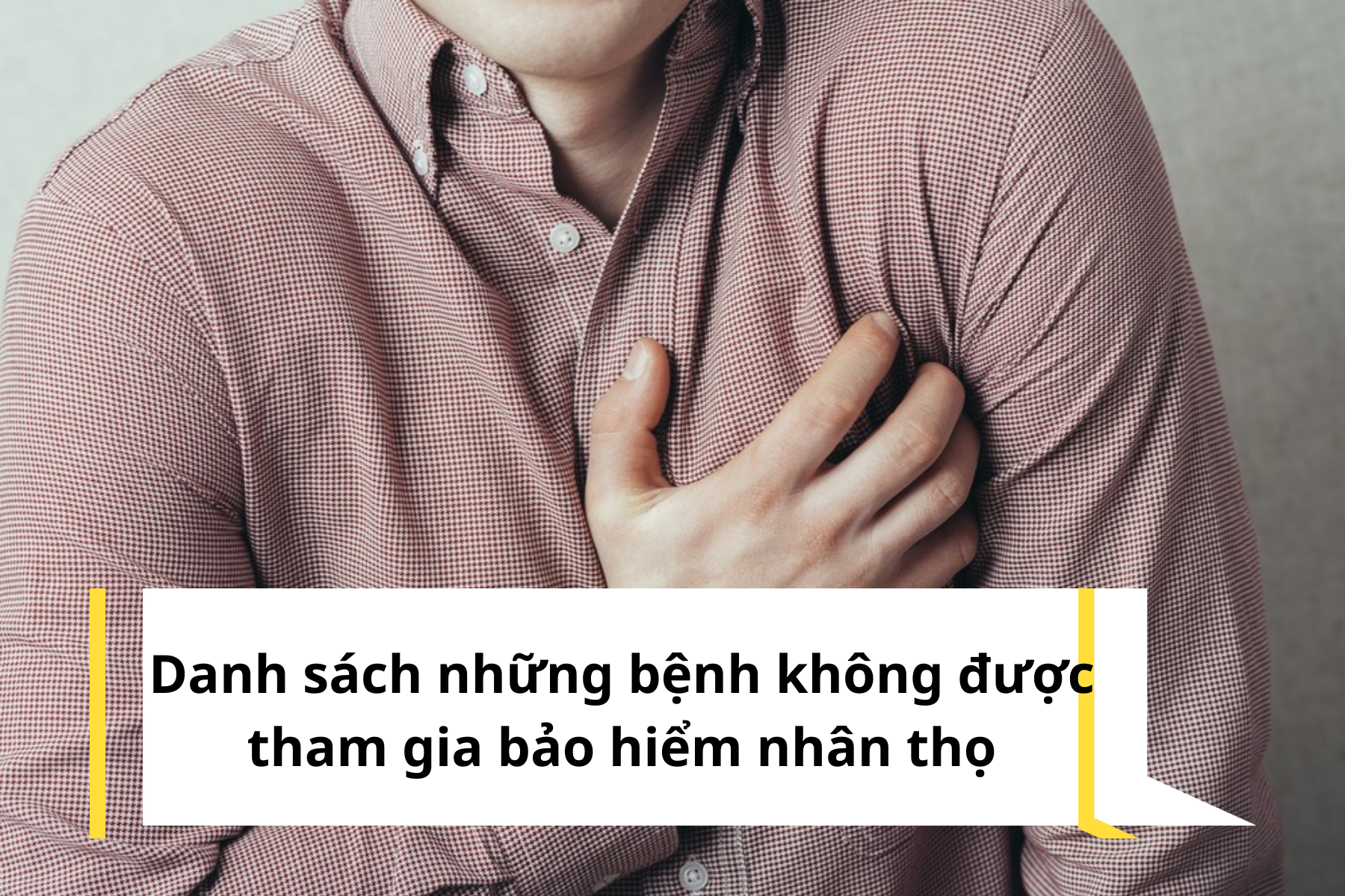 Những bệnh nào không được phép tham gia bảo hiểm nhân thọ?