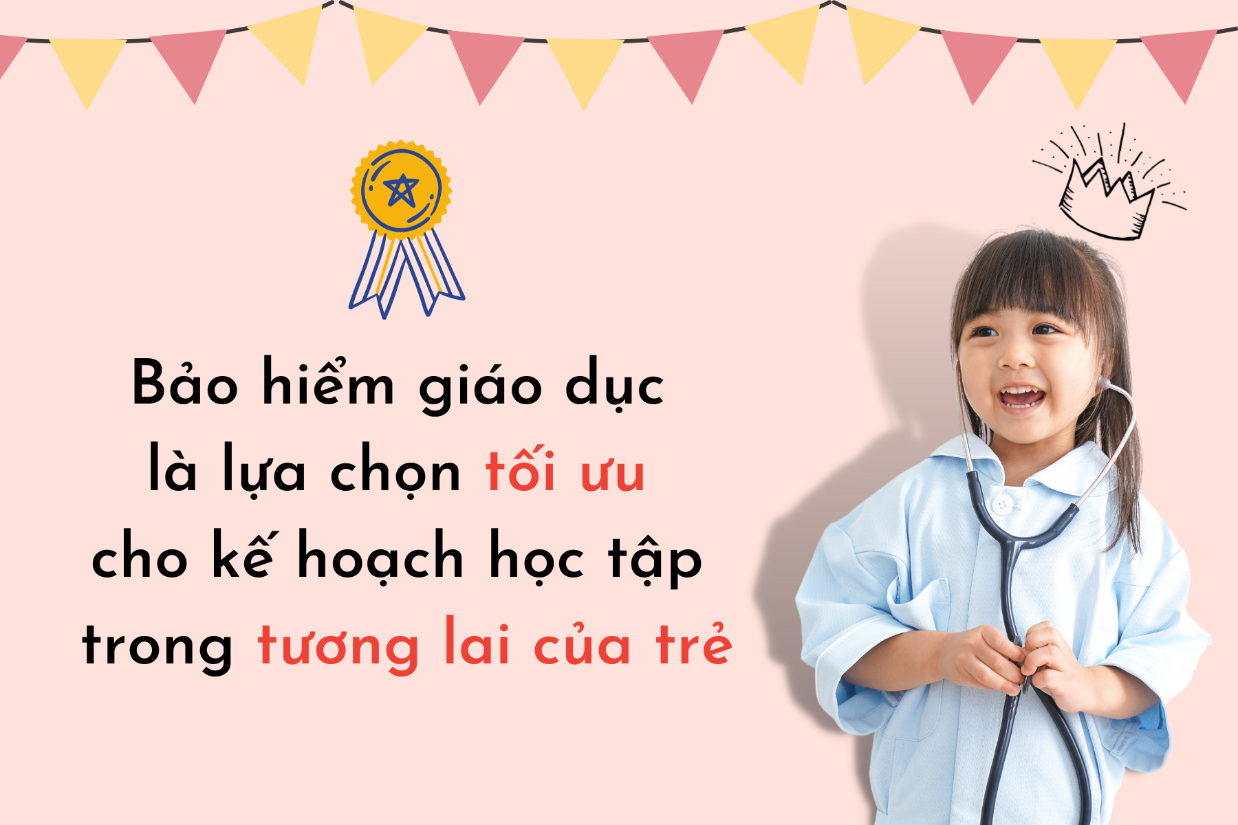 Tham gia bảo hiểm giáo dục là món quà cho tương lai của con
