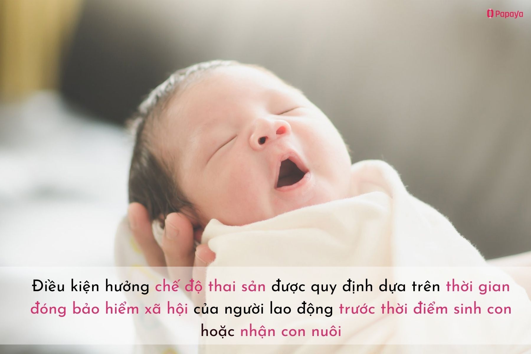 Quy định về điều kiện hưởng chế độ thai sản