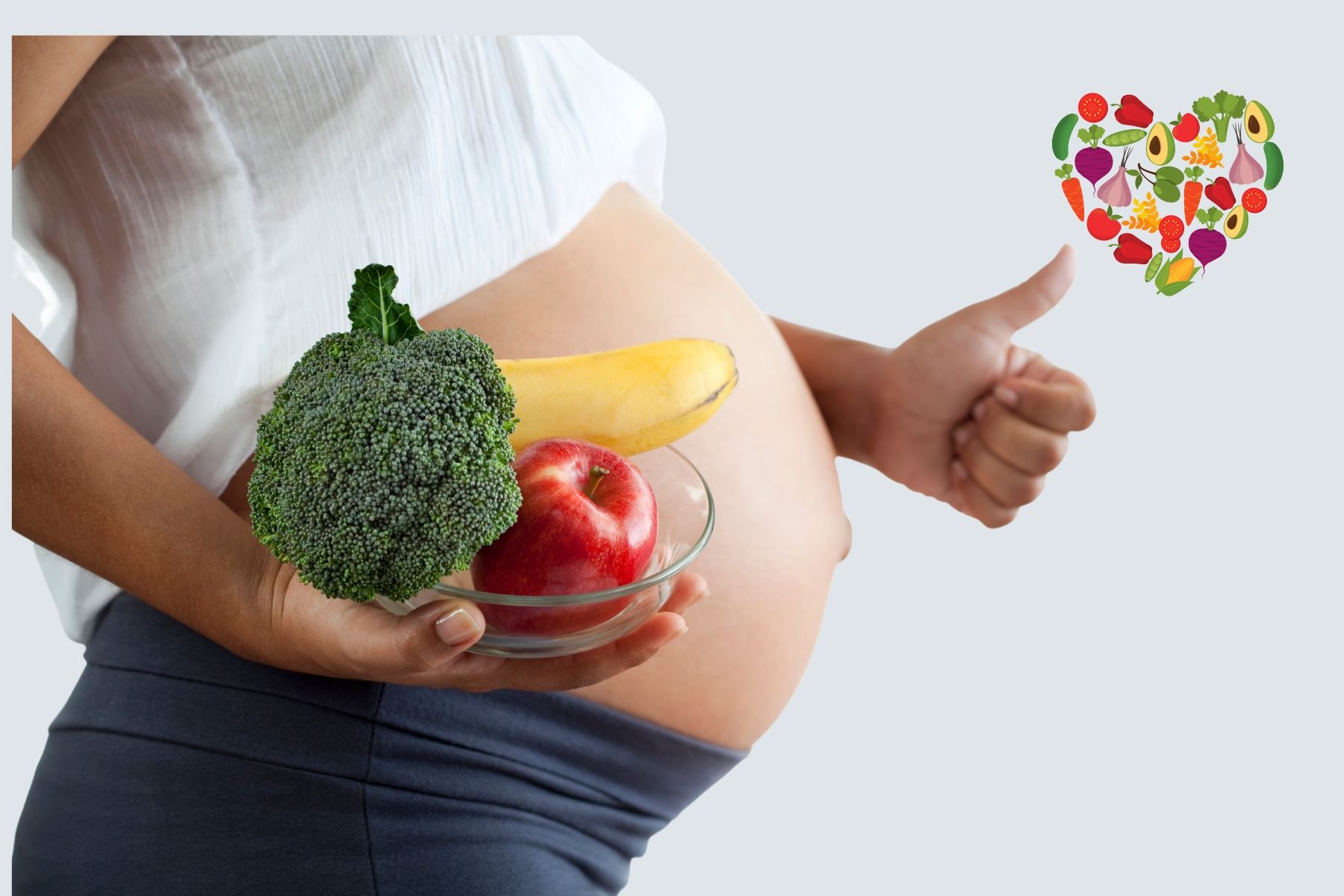 Chế độ ăn uống đủ dinh dưỡng rất quan trọng cho các phụ nữ mang thai