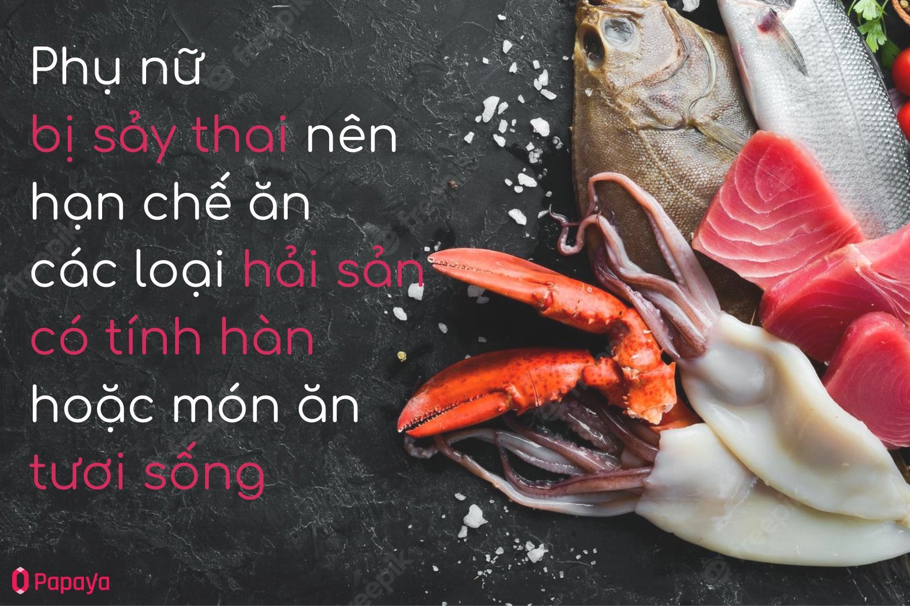 Phụ sảy bị sảy thai kiêng ăn gì?
