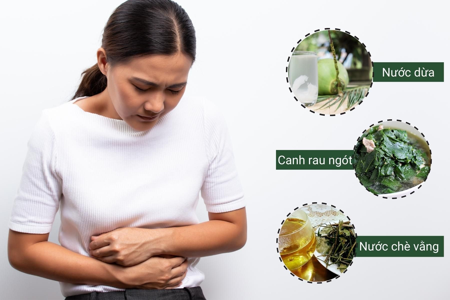 Các thực phẩm nên ăn uống sau khi bị sảy thai - Nguồn ảnh: Canva