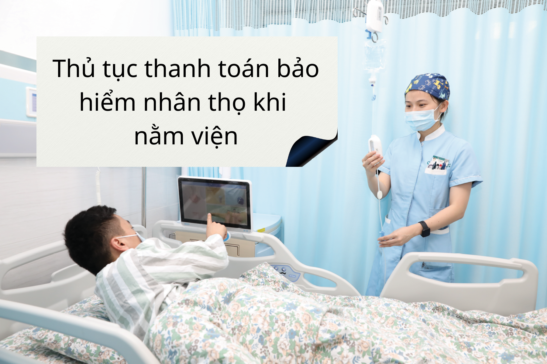 Quy trình thanh toán bảo hiểm nhân thọ khi nằm viện gồm 5 bước cơ bản.