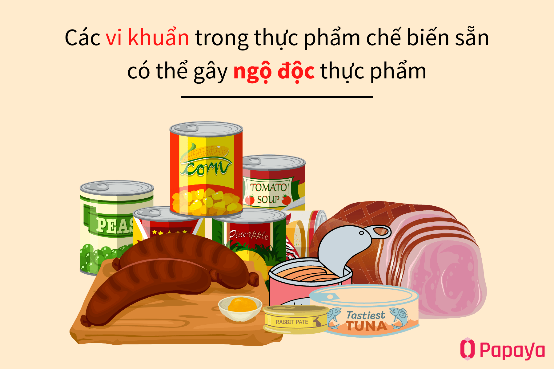 Thành phần và cấu trúc của thực phẩm đã bị thay đổi so với trạng thái ban đầu