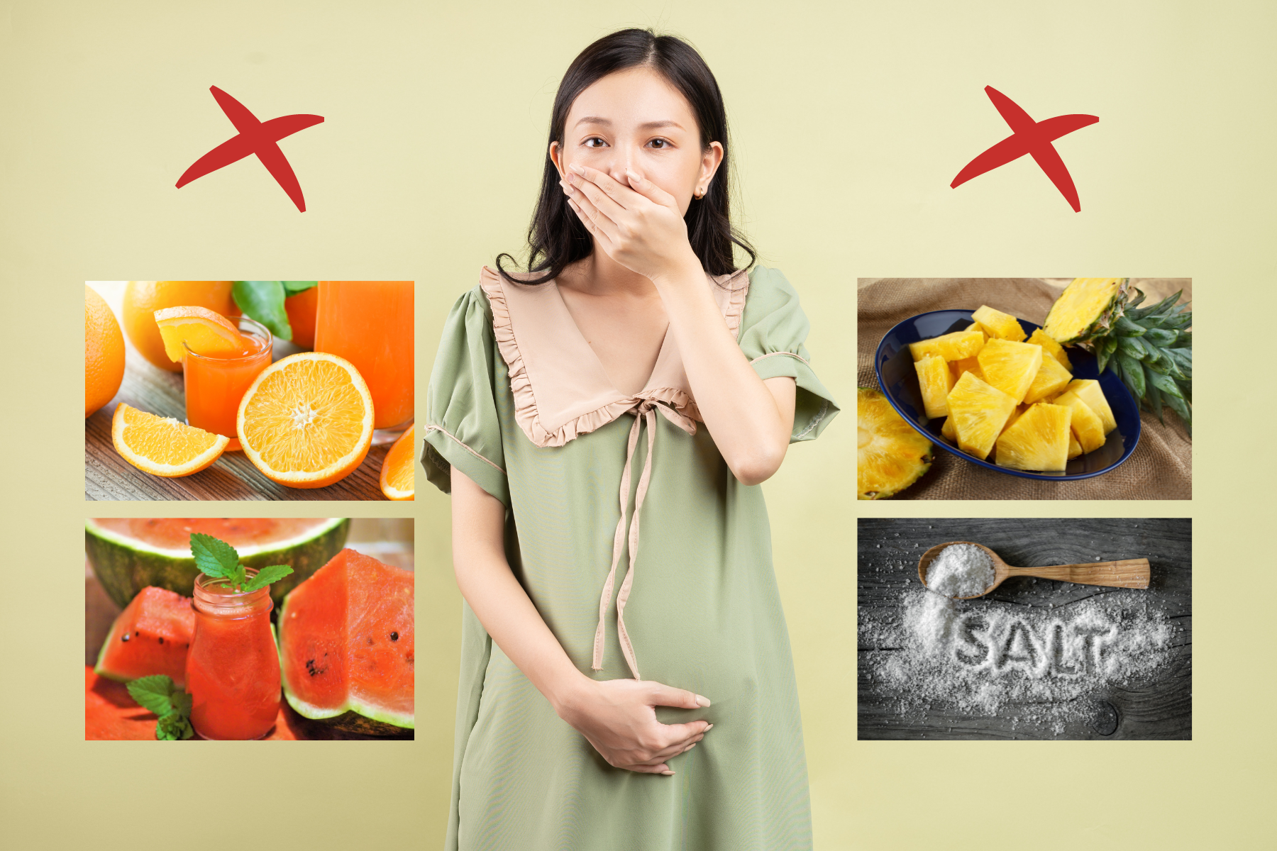 Mẹ bầu bị dư ối thì không nên sử dụng các loại trái cây chứa quá nhiều nước 