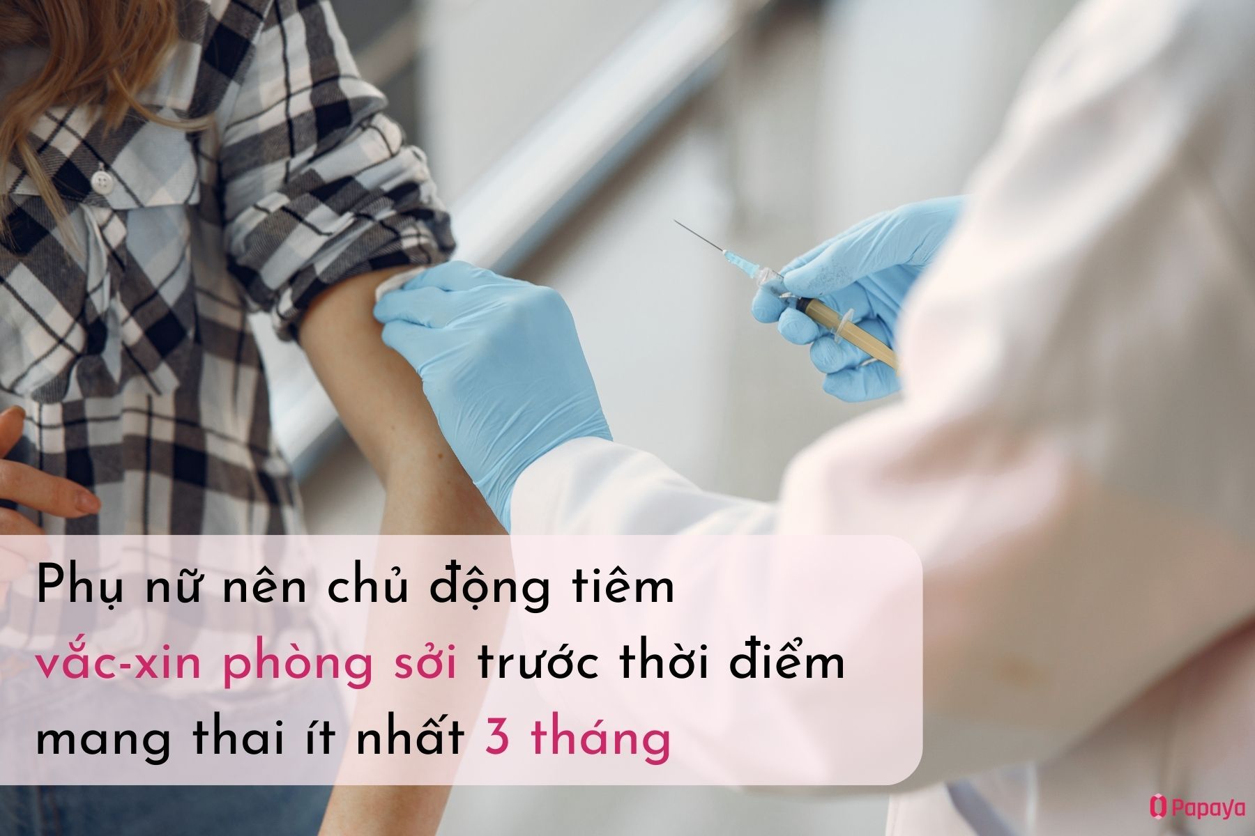 Phụ nữ nên tiêm phòng sởi trước khi mang thai (Nguồn: Canva)