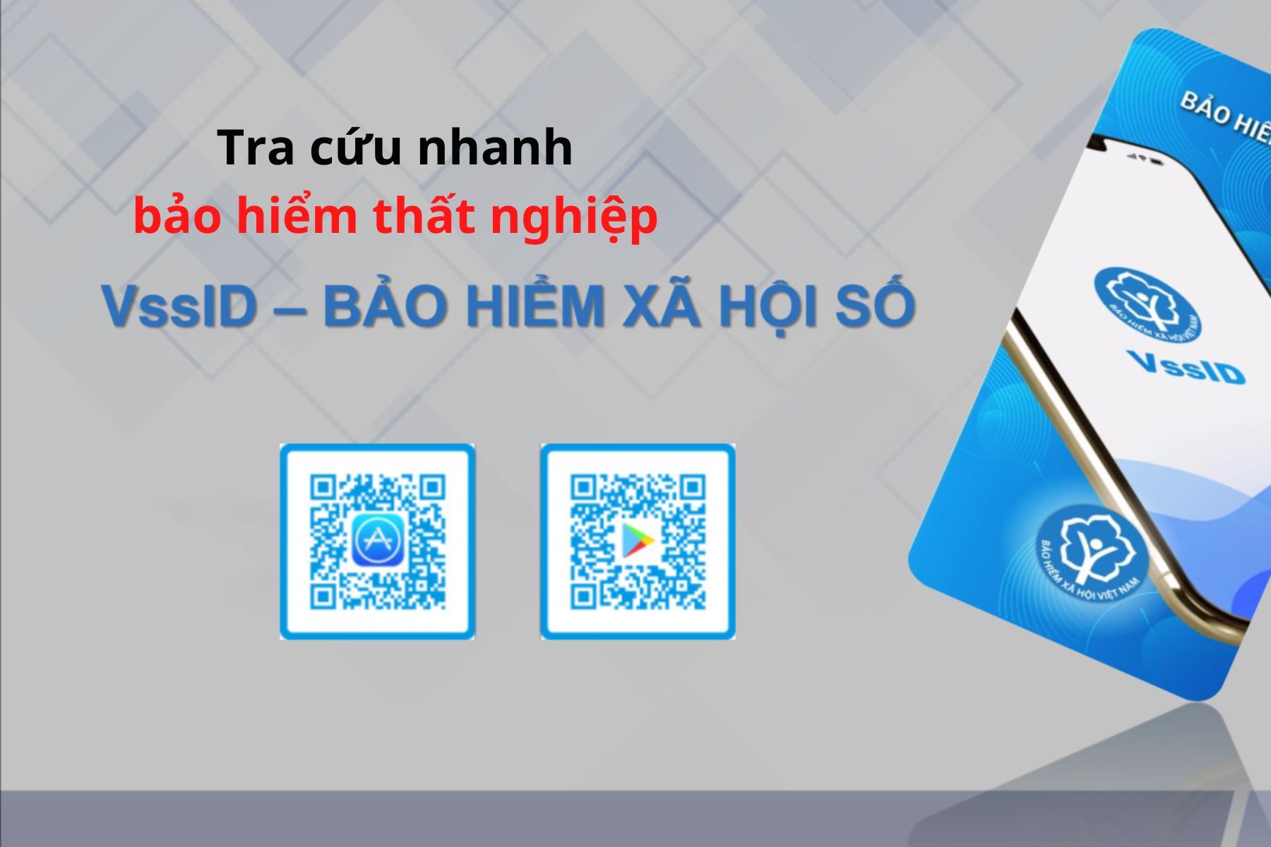 Tra cứu bảo hiểm thất nghiệp qua ứng dụng VssID