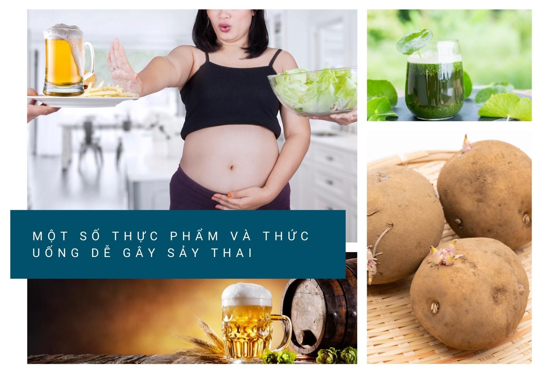 Mẹ bầu nên tránh ăn những loại thực phẩm có thể dẫn đến sảy thai