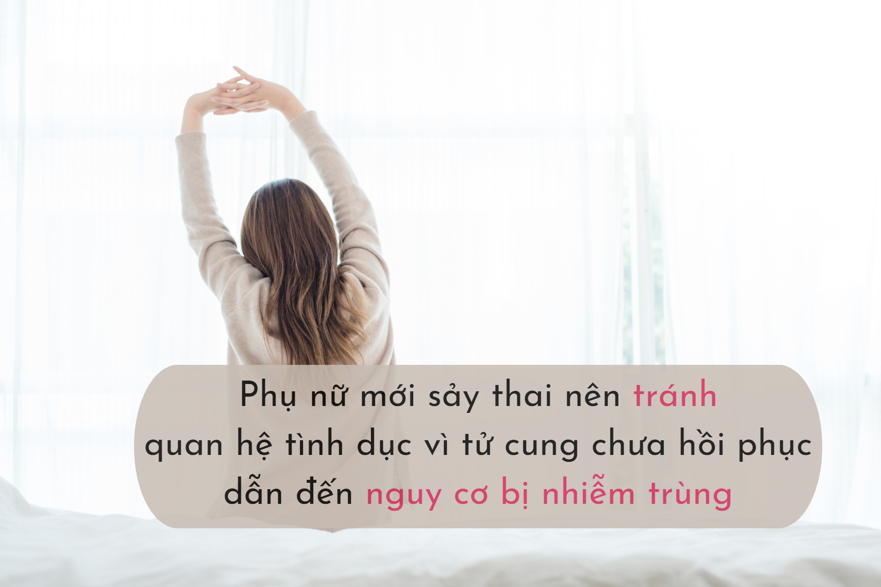 Phụ nữ vừa sảy thai nên tránh quan hệ tình dục