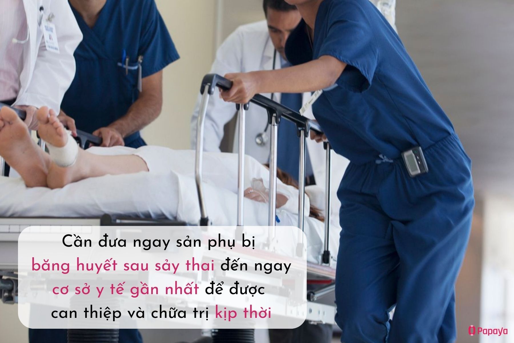 Phụ nữ bị băng huyết sau sảy thai cần được cấp cứu kịp thời